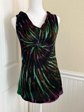 Our House Tie Dye Sleeveless Top -